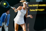 PEOPLE - Tennis: Spieler und Spielerinnen in Wimbledon auf dem Court