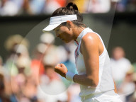 PEOPLE - Tennis: Spieler und Spielerinnen in Wimbledon auf dem Court