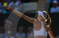 PEOPLE - Tennis: Spieler und Spielerinnen in Wimbledon auf dem Court