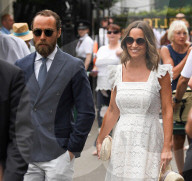 PEOPLE - Ganz in Weiss Pippa Middleton und James Matthews in Wimbledon