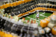 WM 2018 - FEATURE: Ein Fussballstadium aus Sushi