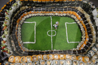 WM 2018 - FEATURE: Ein Fussballstadium aus Sushi