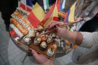 WM 2018 - FEATURE: Ein Fussballstadium aus Sushi