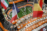 WM 2018 - FEATURE: Ein Fussballstadium aus Sushi