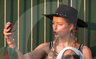 PEOPLE - Wimbledon: Amber Heard mit Vito Schnabel