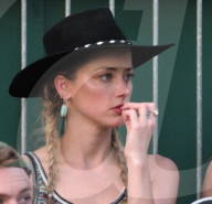 PEOPLE - Wimbledon: Amber Heard mit Vito Schnabel