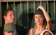 PEOPLE - Wimbledon: Amber Heard mit Vito Schnabel