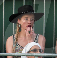 PEOPLE - Wimbledon: Amber Heard mit Vito Schnabel