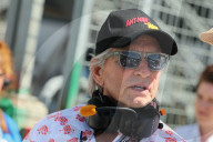 PEOPLE - Michael Douglas am britischen GP in Silverstone