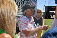 PEOPLE - Michael Douglas am britischen GP in Silverstone