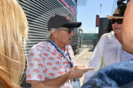 PEOPLE - Michael Douglas am britischen GP in Silverstone