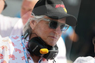 PEOPLE - Michael Douglas am britischen GP in Silverstone