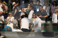 PEOPLE - Tennis: Promis in Wimbledon