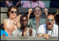 PEOPLE - Tennis: Promis in Wimbledon