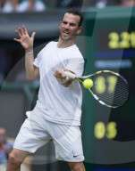 PEOPLE - Wimbledon: Roger Federer gegen Adrian Mannerino 