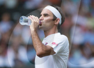 PEOPLE - Wimbledon: Roger Federer gegen Adrian Mannerino 