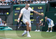 PEOPLE - Wimbledon: Roger Federer gegen Adrian Mannerino 