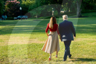 PEOPLE - Donald und Melania Trump verlassen Washington Richtung Europa