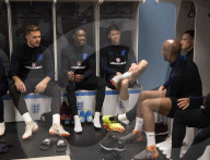 WM 2018 - England's Fussballmannschaft amüsiert sich bestens beim Training in Zelenogorsk