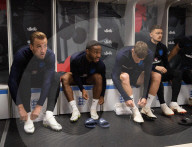 WM 2018 - England's Fussballmannschaft amüsiert sich bestens beim Training in Zelenogorsk