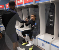 WM 2018 - England's Fussballmannschaft amüsiert sich bestens beim Training in Zelenogorsk