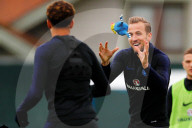 WM 2018 - England's Fussballmannschaft amüsiert sich bestens beim Training in Zelenogorsk