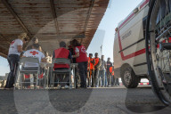 NEWS - 56 gerettete Flüchtlinge treffen im spanischen Motril ein