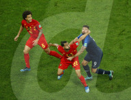 WM 2018 - Halbfinale: Frankreich kickt  Belgien raus