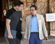 PEOPLE - Promis an der 'Allen & Company Sun Valley Conference'