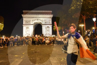 WM 2018 - Jubel auf der Champs Elysees in Paris