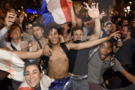 WM 2018 - Jubel auf der Champs Elysees in Paris