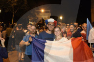 WM 2018 - Jubel auf der Champs Elysees in Paris