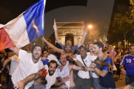 WM 2018 - Jubel auf der Champs Elysees in Paris