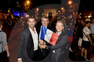 WM 2018 - Jubel auf der Champs Elysees in Paris
