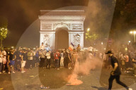 WM 2018 - Jubel auf der Champs Elysees in Paris