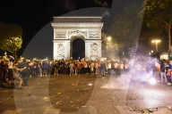WM 2018 - Jubel auf der Champs Elysees in Paris