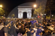 WM 2018 - Jubel auf der Champs Elysees in Paris