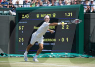 PEOPLE - Wimbledon: Roger Federer verliert gegen Kevin Anderson 