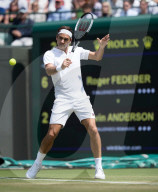 PEOPLE - Wimbledon: Roger Federer verliert gegen Kevin Anderson 