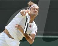 PEOPLE - Wimbledon: Roger Federer verliert gegen Kevin Anderson 