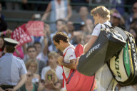 PEOPLE - Wimbledon: Roger Federer verliert gegen Kevin Anderson 