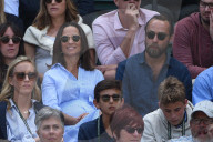 PEOPLE - Tennisbegeisterte Prominenz in Wimbledon