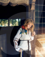 Russian style fashion