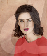 Portrait Woman with red pullover
