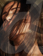 Portrait of a brown-haired Woman  