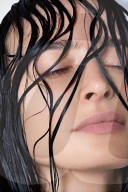 Black-haired young Woman 