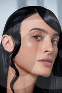 Black-haired young Woman 