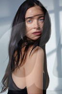 Black-haired young Woman 