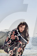 Fashion flower print