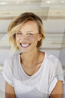 Portrait of a young Woman wearing a T-Shirt